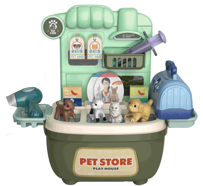 2-in-1 Pet Carry Case Playset - Jeronimo