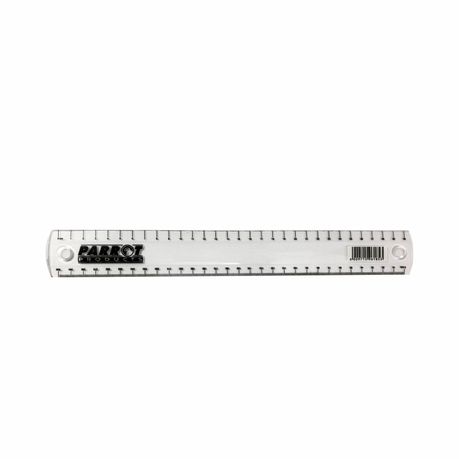 Parrot Products Plastic Ruler 30cm - Clear Image