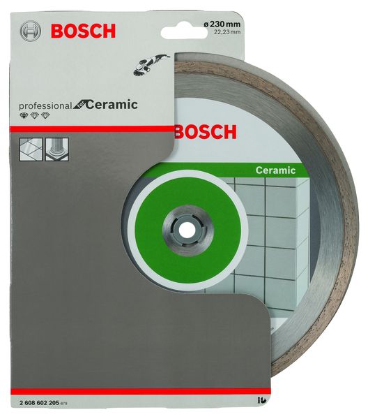 Standard for Ceramic diamond cutting disc 230 x 22,23 x 1,6 x 7 mm