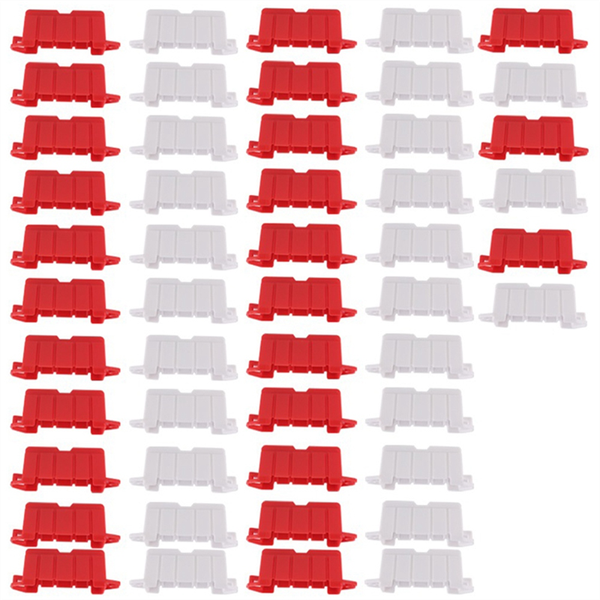 50Pcs RC Car Drift Racing Track Road Barrier Traffic Fence for 1/16 1/18 1/