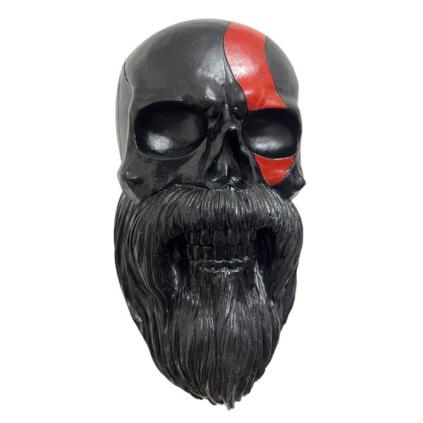 Skull Head Helmet Holder Motorcycle Beard Helmet Holder Essential