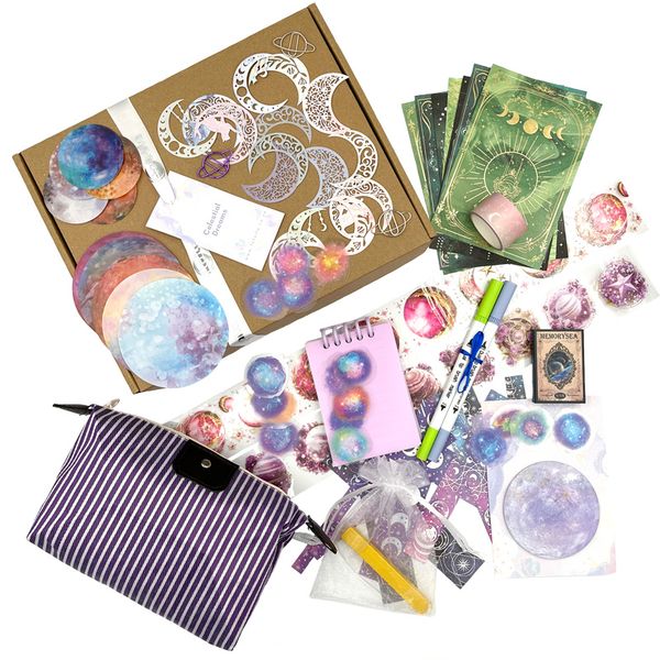 Celestial Dreams Box - Set Stationery - Scrapbooking &amp; Journaling Supplies