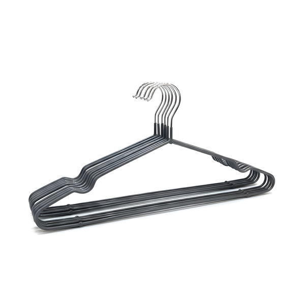 1 Pack (5Pcs) Durable Non-Slip Clothes Hangers - 40x21Cm