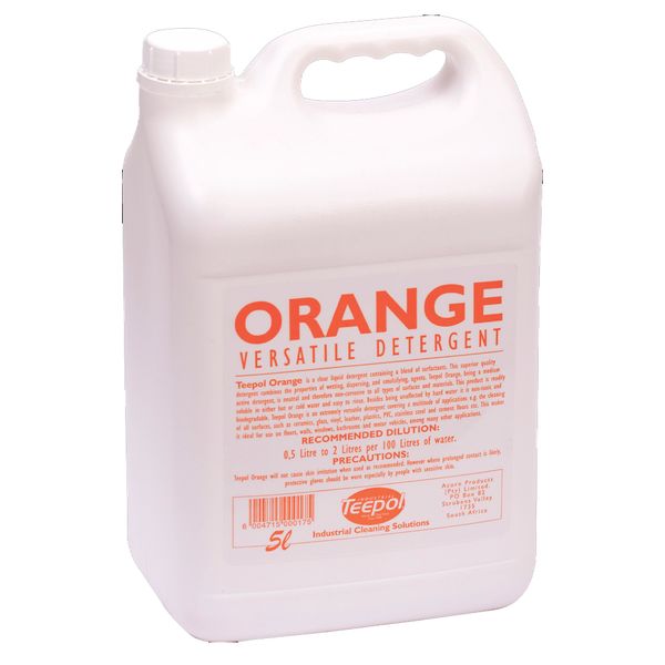 Teepol Orange Versatile Detergent - 5L