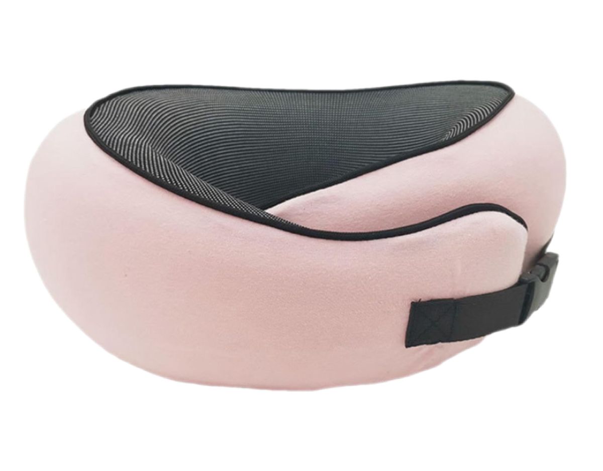 Snail Travel Neck Pillow - Pink