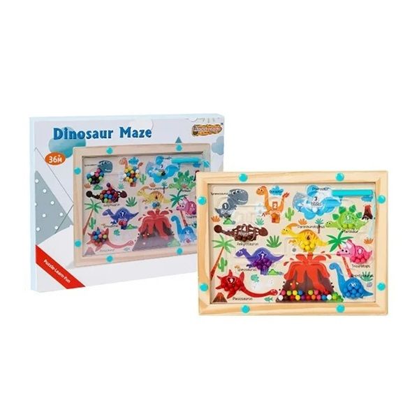 Dinosaur Magnetic Maze