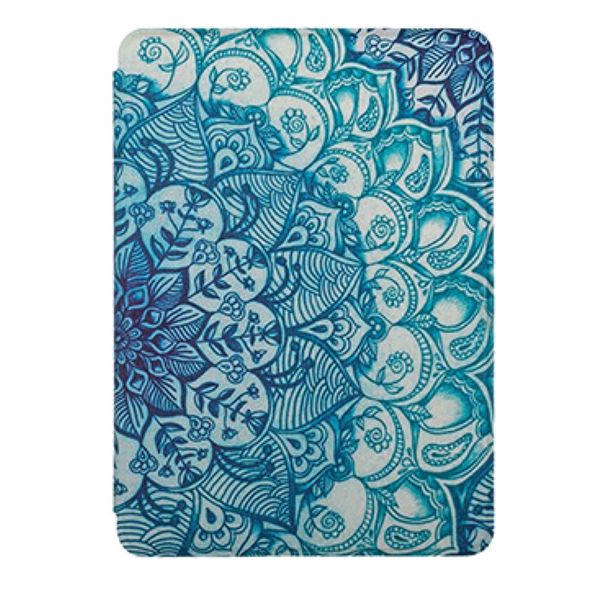 CAWA Slim Smart Cover Compatible with Kindle PaperWhite 7" (Gen 12) - Blue Flower Petal Mandala