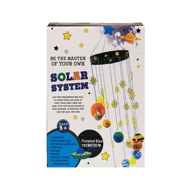 Bulk Pack x 3 Art+Craft Make Your Own Solar System