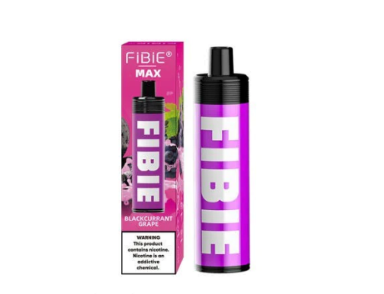 Fibie Max 4000 Blackcurrant Grape Disposable