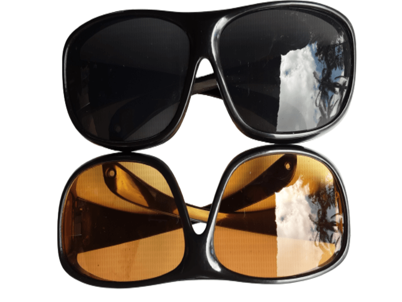 Set Of 2 HD Vision Wrap Around Glasses