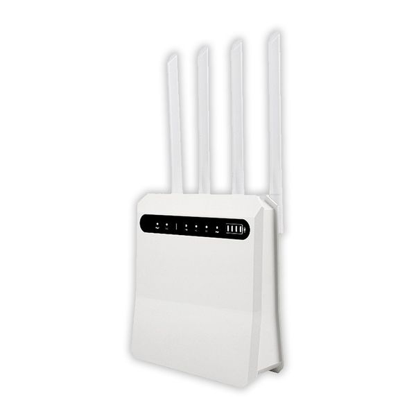 New With Battery 4G LTE CPE 5 Ports Hotspot Wifi Portable Router