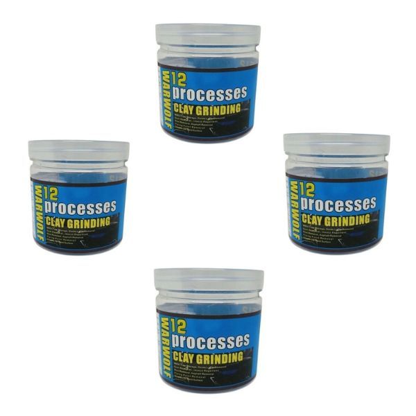 Car Detailing Clay Bar - Pack of 4