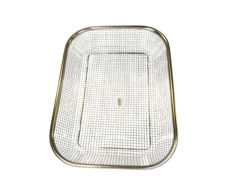 Silver Aluminum Steamer Basket