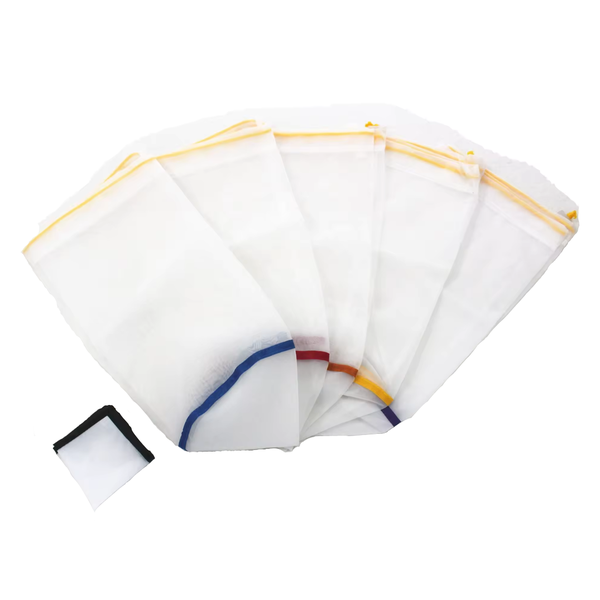 FullMelt Micron Filter Bag Set 20L - Full Mesh, Heavy-Duty, Food-Grade Mesh