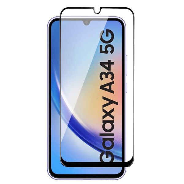 Glass Screen Protector For Samsung A34 - 21D Glass
