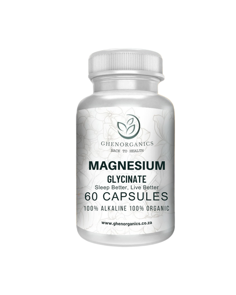 GHENORGANICS Back To Health Magnesium Glycinate Magnesium Glycinate