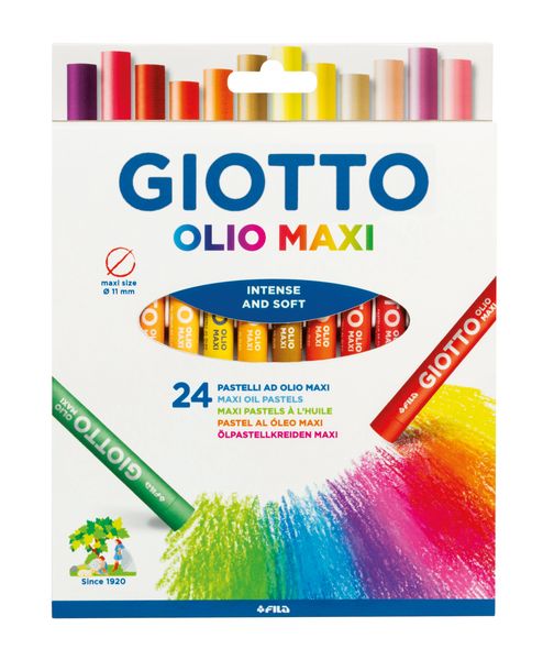 Giotto Olio Maxi 24pcs Hangtab
