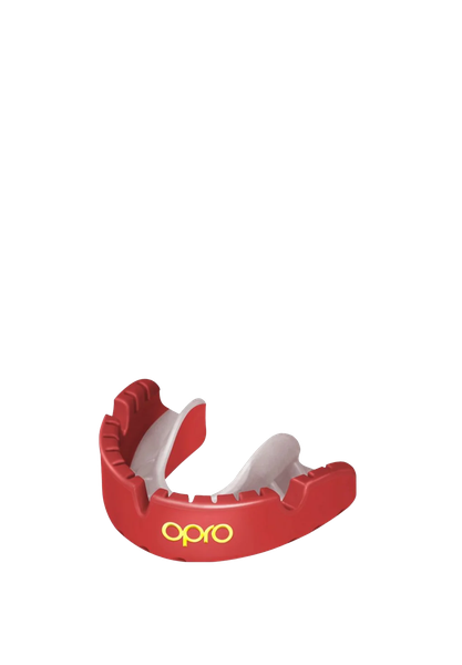 Opro Gold Braces Mouthguard Senior - Red