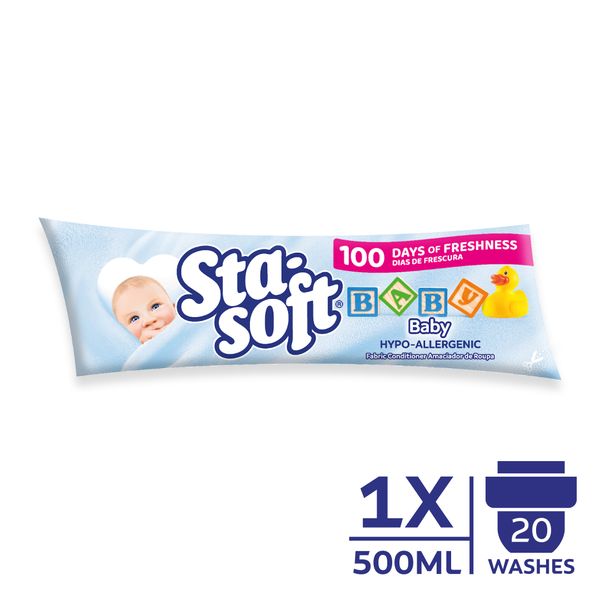 Sta-Soft Baby Hypo-allergenic Fabric Softener Refill - 500ml