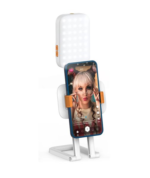 Rechargeable LED Live Streaming Rgb Light - 2700-6500K - 1000mAh - D2Pro
