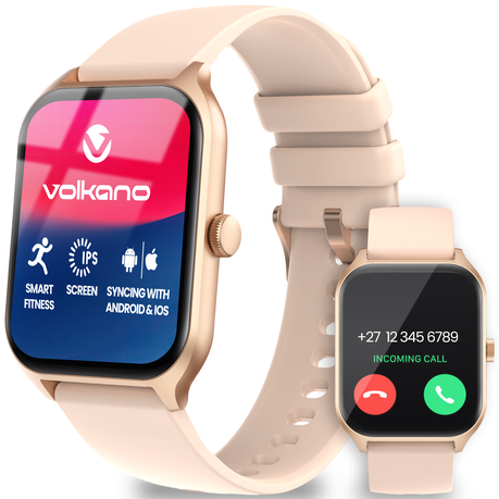 Volkano Life Series Smart Watch for Women & Men | Calling & Photo Uploads Image