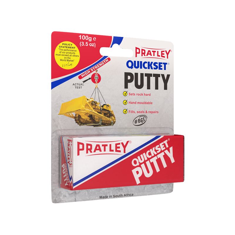 Pratley Adhesive Putty Quickset 100g Shop Today Get It Tomorrow