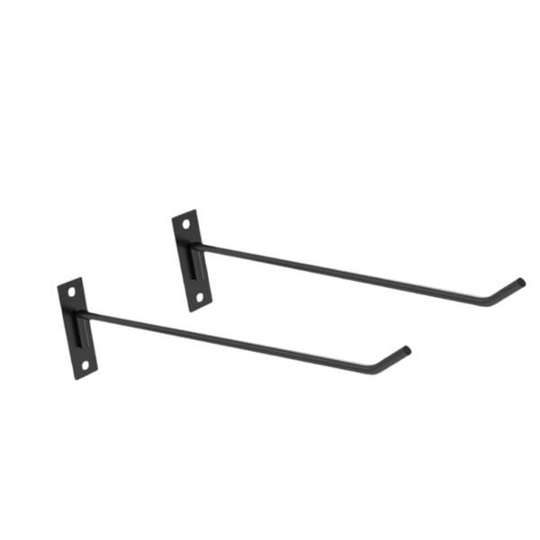 2 Pieces Ball Holder Metal for Stability Ball Fitness Equipment Storage