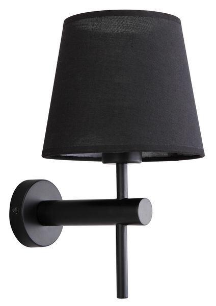 Urban Modern Bedside Wall Lamp with Fabric Shade