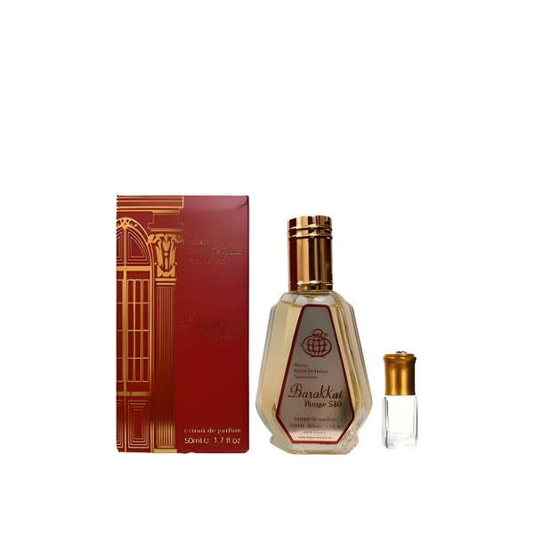 Fragrance World - Barakkat Rouge 540 Extrait de Parfum - 50ml + Perfume Oil