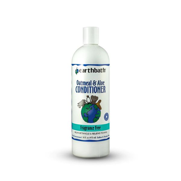 Earthbath Oatmeal &amp; Aloe Conditioner - Fragrance Free (Dilutable)