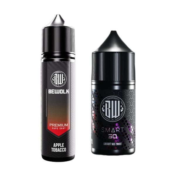 Bewolk SMART Shot 50MG - Apple Black (60ml Combo)