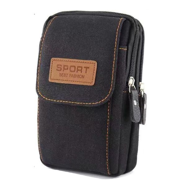 7" Multi-functional Waist Bags,Running,Working,Travel Camping Canvas Bags