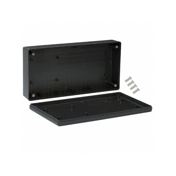 1599HBK ABS Fire Retardant Enclosure 220x110x44mm Black IP54