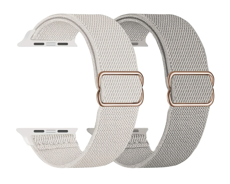 Watch Straps for Apple Watch 2Pack Bands 42mm 44mm 45mm 46mm 49mm