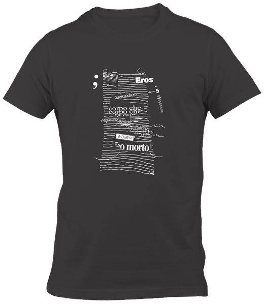 TUP White T-Shirt - Poetry