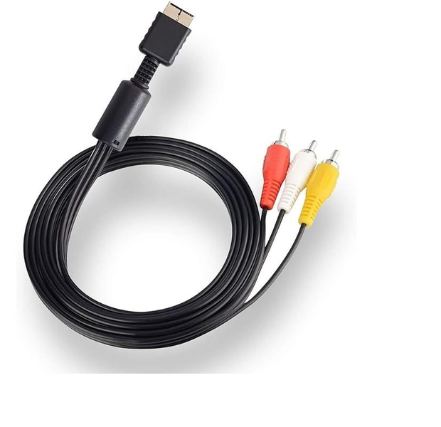 Ps2 Ps3 Av Cable, Av To Rca Cable Cord