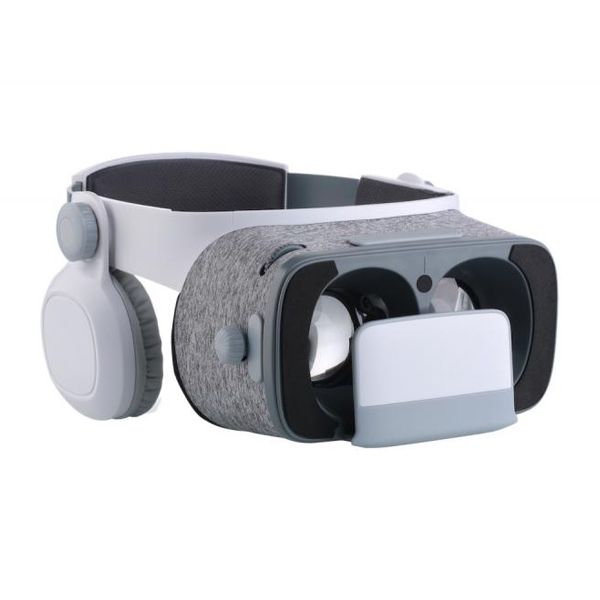 Orange VR2 Headset With Built-In Stereo Headphones - Black