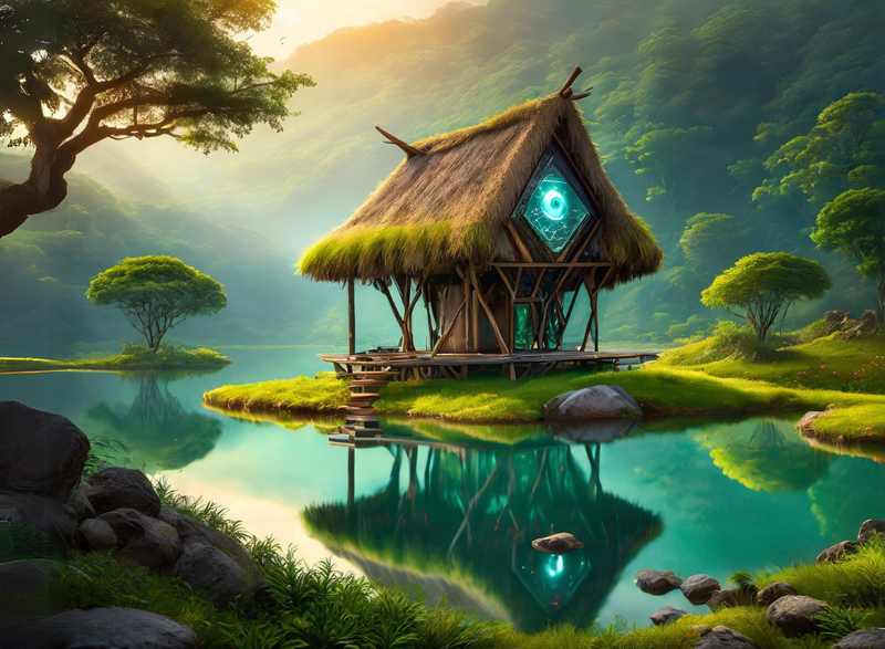 Rooted Art Home Decor Wall Art - Hut
