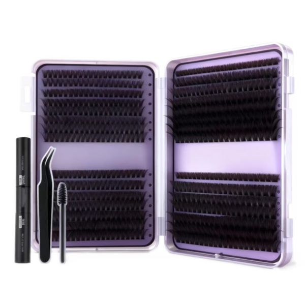 Eyelash Extension Kit Contains 640 Pieces Mixed 9-16mm