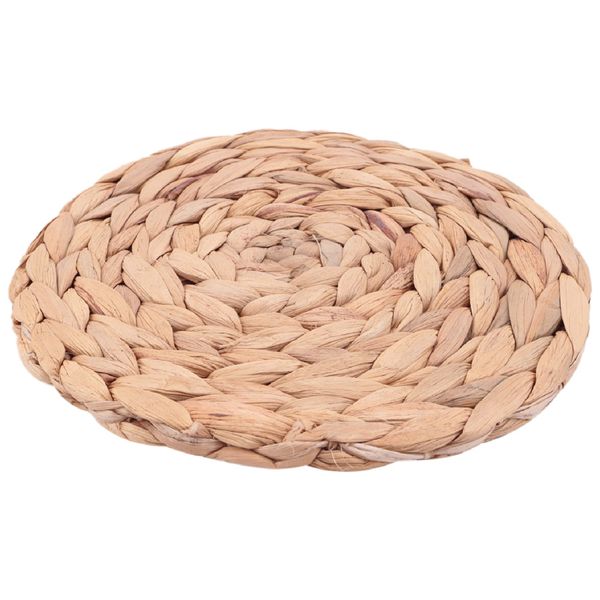 Water Hyacinth Coaster Set of 6 Pieces Seagrass Coaster for Drinks