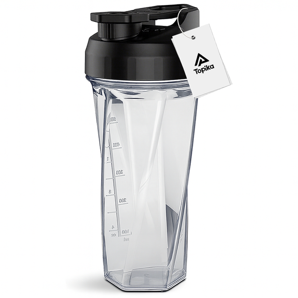 Topika 700ml Leak-Proof Protein Shaker Cup No Blending Ball or Whisk