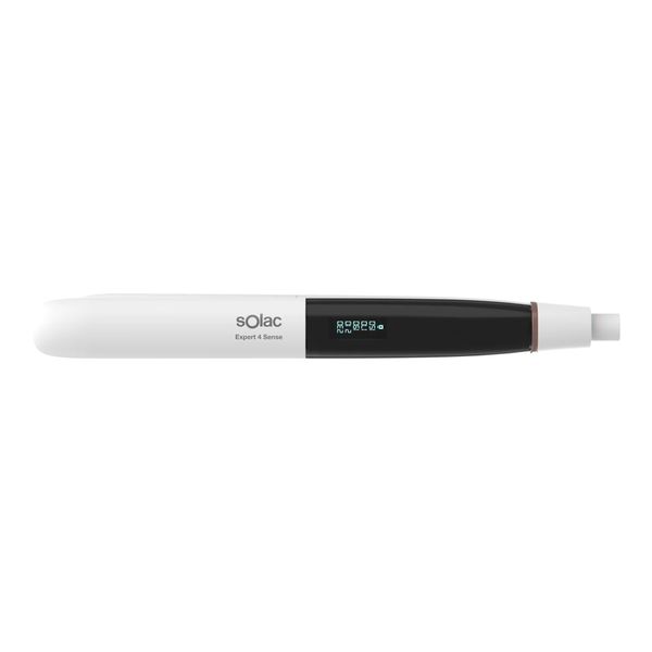 Solac Hair Straightener Adjustable Temperature Ceramic White 55W
