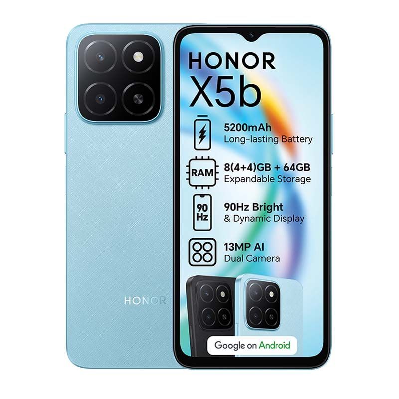 Honor X5b 4G Dual Sim 64GB - Blue