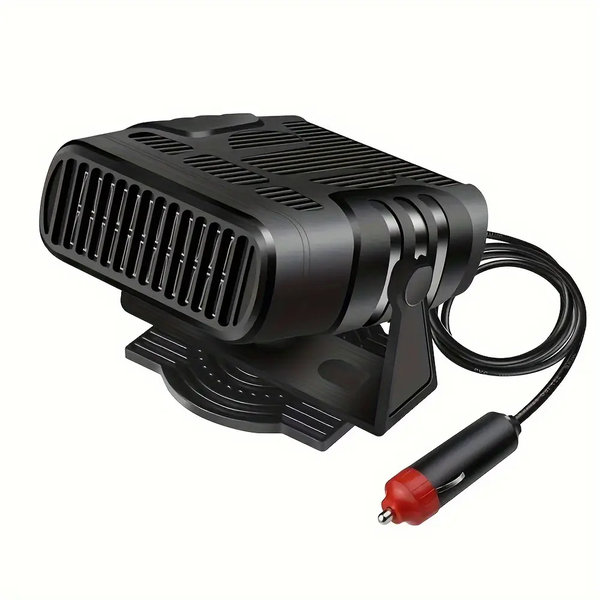 2in1 12V 120W Portable Mini Car Heater Fan - Plug-in Vehicle Defogger