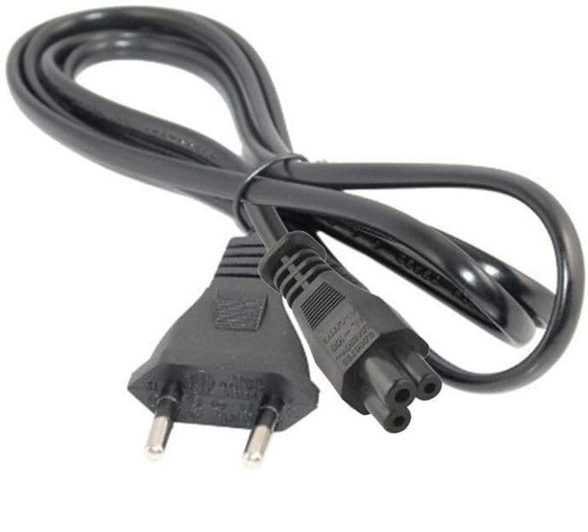 DW 2 Pin Laptop Power Supply Flower Cable For Laptop Charger Adapter 1.5M
