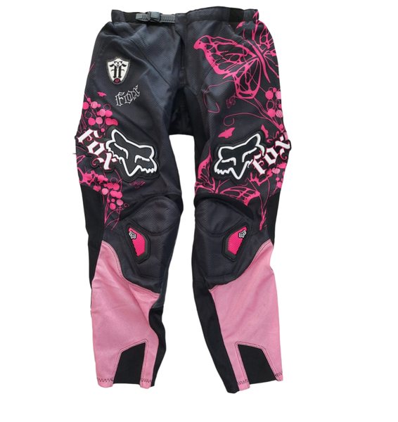 Fox Womens 180 Race Black/Pink Pants image