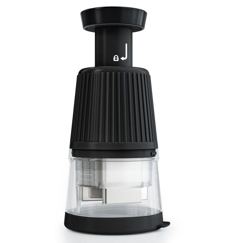 Onion Chopper - Handmatige Hakmolen van Roestvrij Staal, Duurzaam Materiaal, Multifunctioneel, Gemakkelijk en Snel Te Gebruiken, Eenvoudig Schoon Te Maken