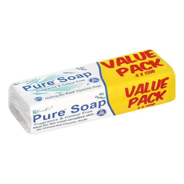 Reitzer Pure Glycerine Soap Original Value Pack - 4 x 150g