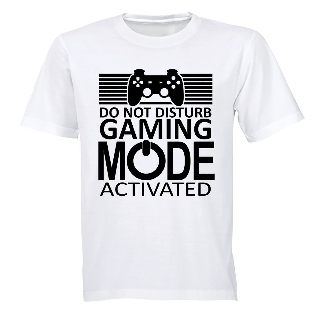 Gaming Mode - Activated - T-Shirt | Buy Online in South Africa | takealot.com