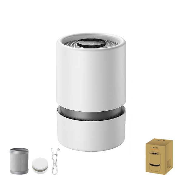 Cozéchic - HEPA Air Purifiers Dual Fan Mode Aromatherapy Diffuser for Home